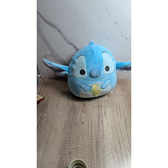 Squishmallows 12" Stitch Blue Plush Toy With Egg Disney Collectible - Picture 4 of 8